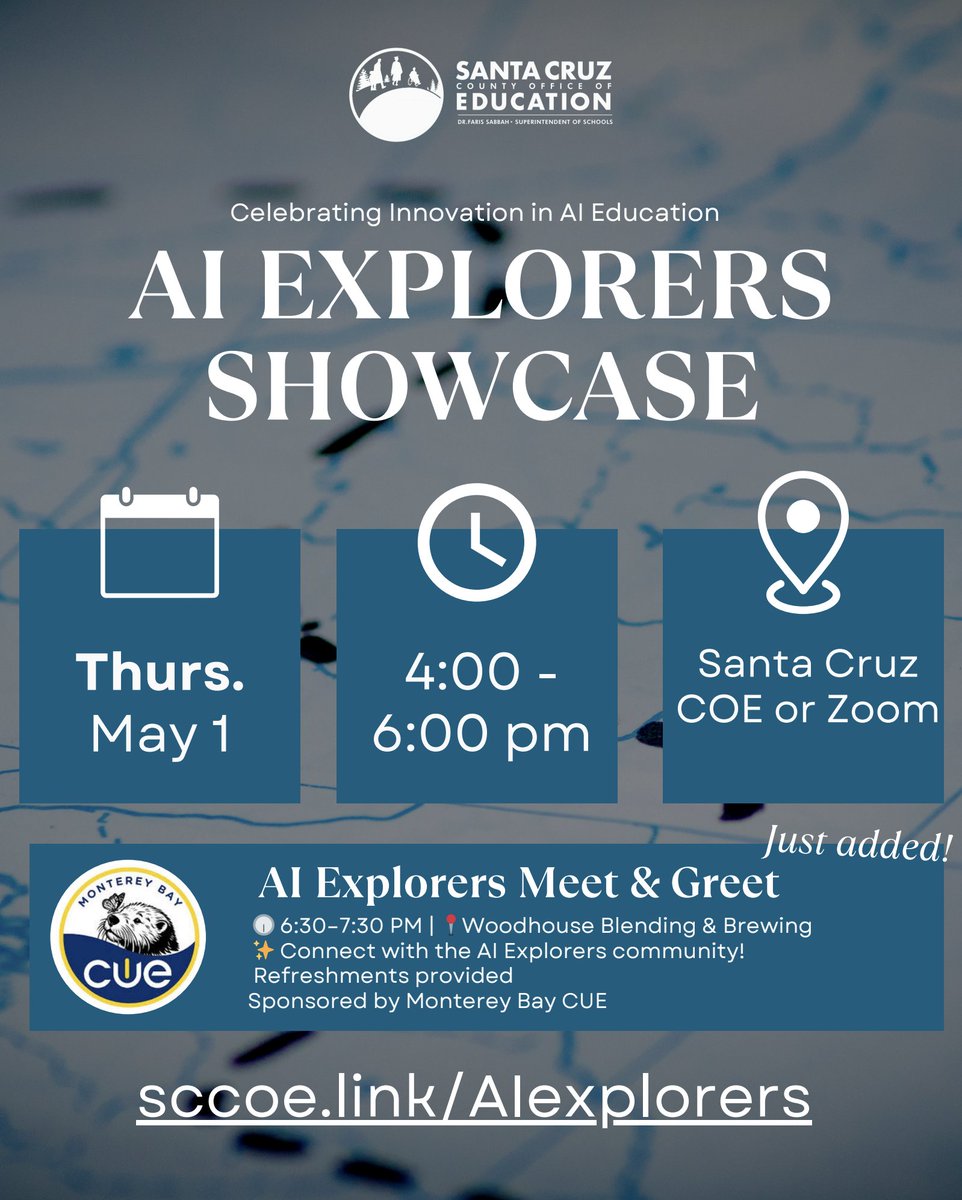 Monterey Bay CUE tweet media