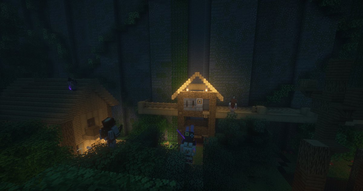 DeathTrialSMP's tweet photo. Something tried to break in… #TheDeathTrialSMP https://t.co/NO40jKOjNn