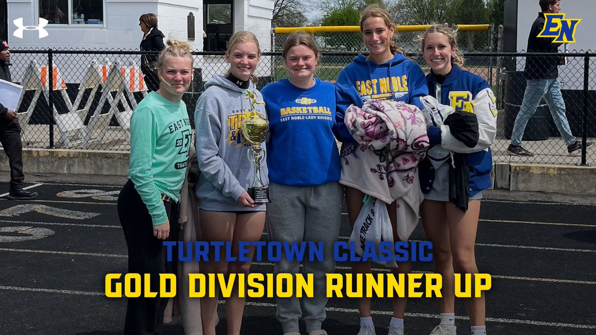 The Lady Knights finished 2nd place in the Gold Division of the Turtletown Classic! I assure you we have a full team, but they are all getting ready for prom! Go Knights!