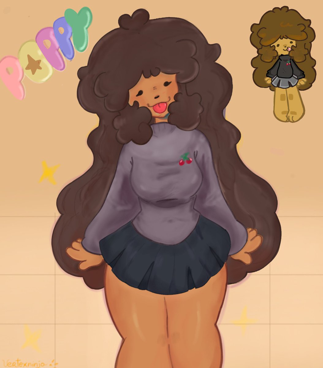 vertexninja96's tweet photo. Poppy! 🐶 
...
#fanart #furry #Oc https://t.co/w65gu73YbK