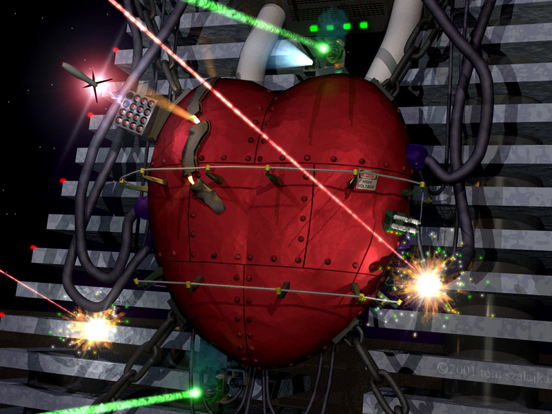 Old_School_3D's tweet image. Hardened Heart, by Tom Szalajka (2001)