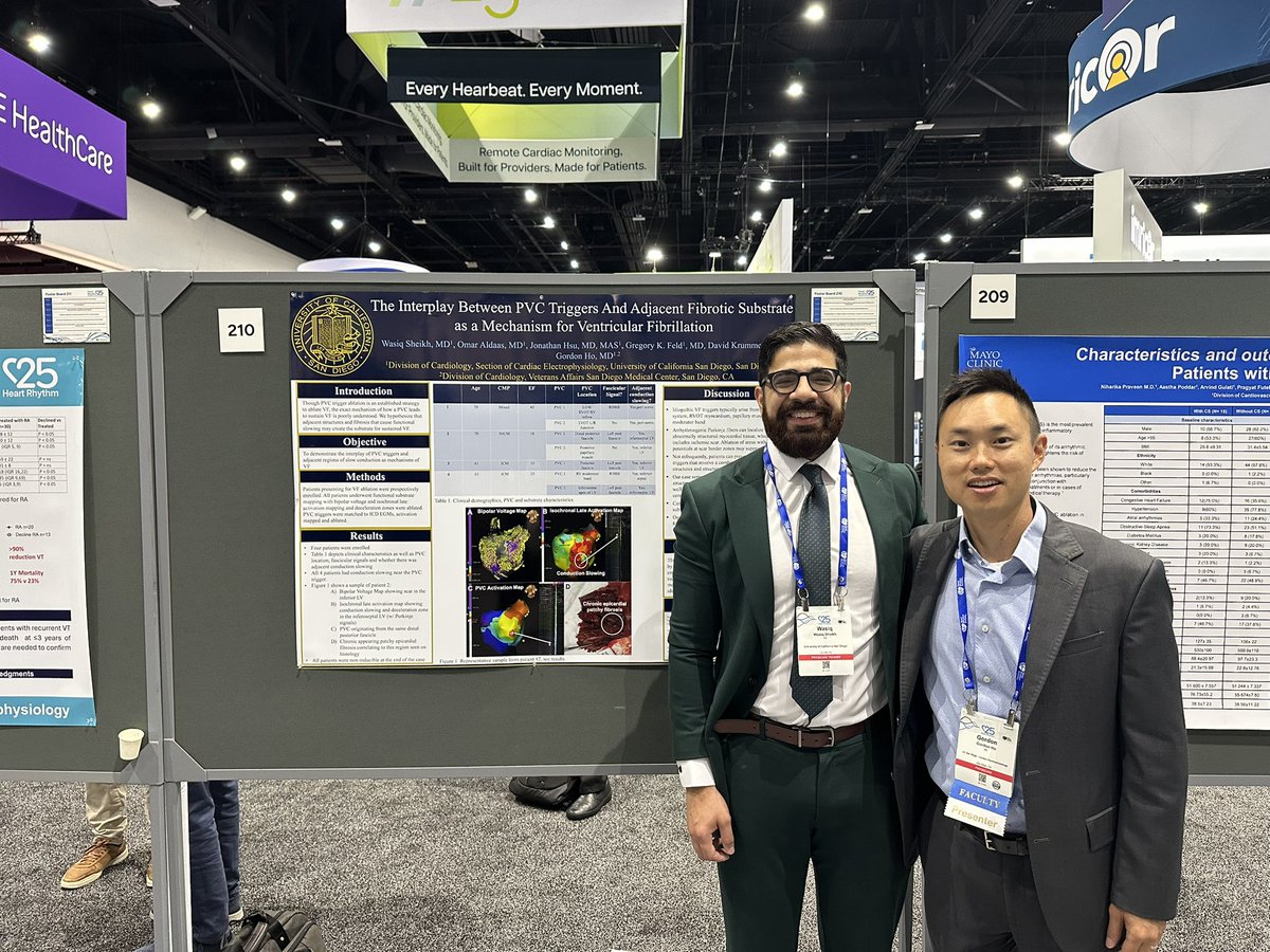Gordon Ho (@gordonho_ep) on Twitter photo Great job to <a href="/UCSDCardiology/">UC San Diego Cardiology</a> first year EP fellow Wasiq Shiekh for his research study and presenting our work correlating invasive and histopathological VF mechanisms in patients undergoing successful VF ablation! #HRS2025 #epeeps <a href="/HRSonline/">Heart Rhythm Society</a> <a href="/UCSDCardFellows/">UC San Diego Cardiology Fellows</a> Great job to <a href="/UCSDCardiology/">UC San Diego Cardiology</a> first year EP fellow Wasiq Shiekh for his research study and presenting our work correlating invasive and histopathological VF mechanisms in patients undergoing successful VF ablation! #HRS2025 #epeeps <a href="/HRSonline/">Heart Rhythm Society</a> <a href="/UCSDCardFellows/">UC San Diego Cardiology Fellows</a>
