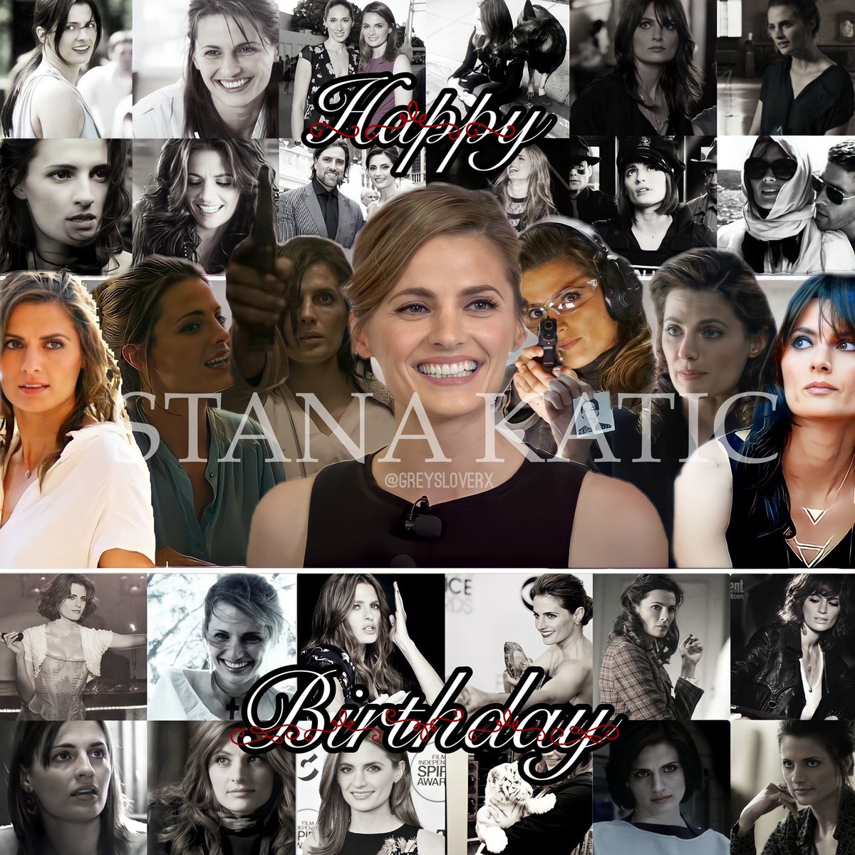 Happy Birthday to the gorgeous, talented and lovely Stana Katic! ☀️
I hope this ray of sunshine is having a fantastic day with her loved ones, filled with loads of laughter, happiness and some delish cake! 💛