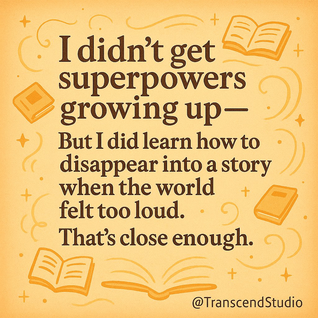 I can totally disappear into a book. Both figuratively and literally. And you? 🤣📚✨