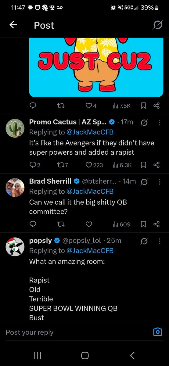 TradesGarfield's tweet photo. @PickensBurgh bro stealing tweets. smh https://t.co/R5LfyEDT1V