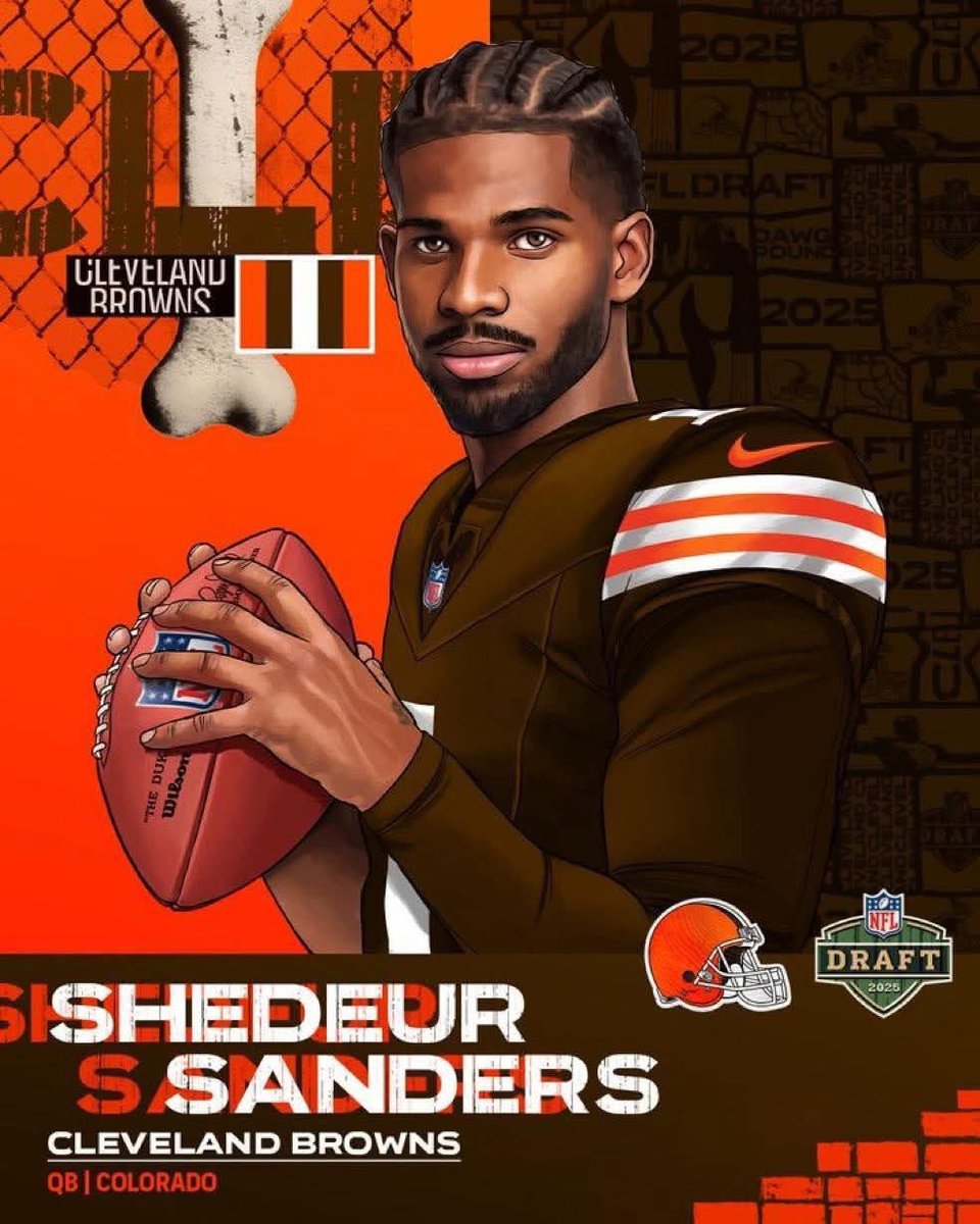 Sheduer to the Browns in the 5th round ‼️‼️‼️