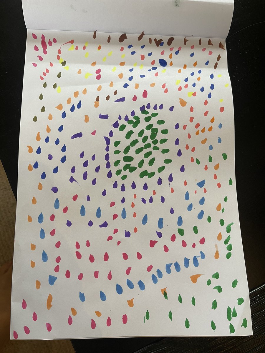 My daughter’s drawing whilst listening to an Archduke rehearsal…