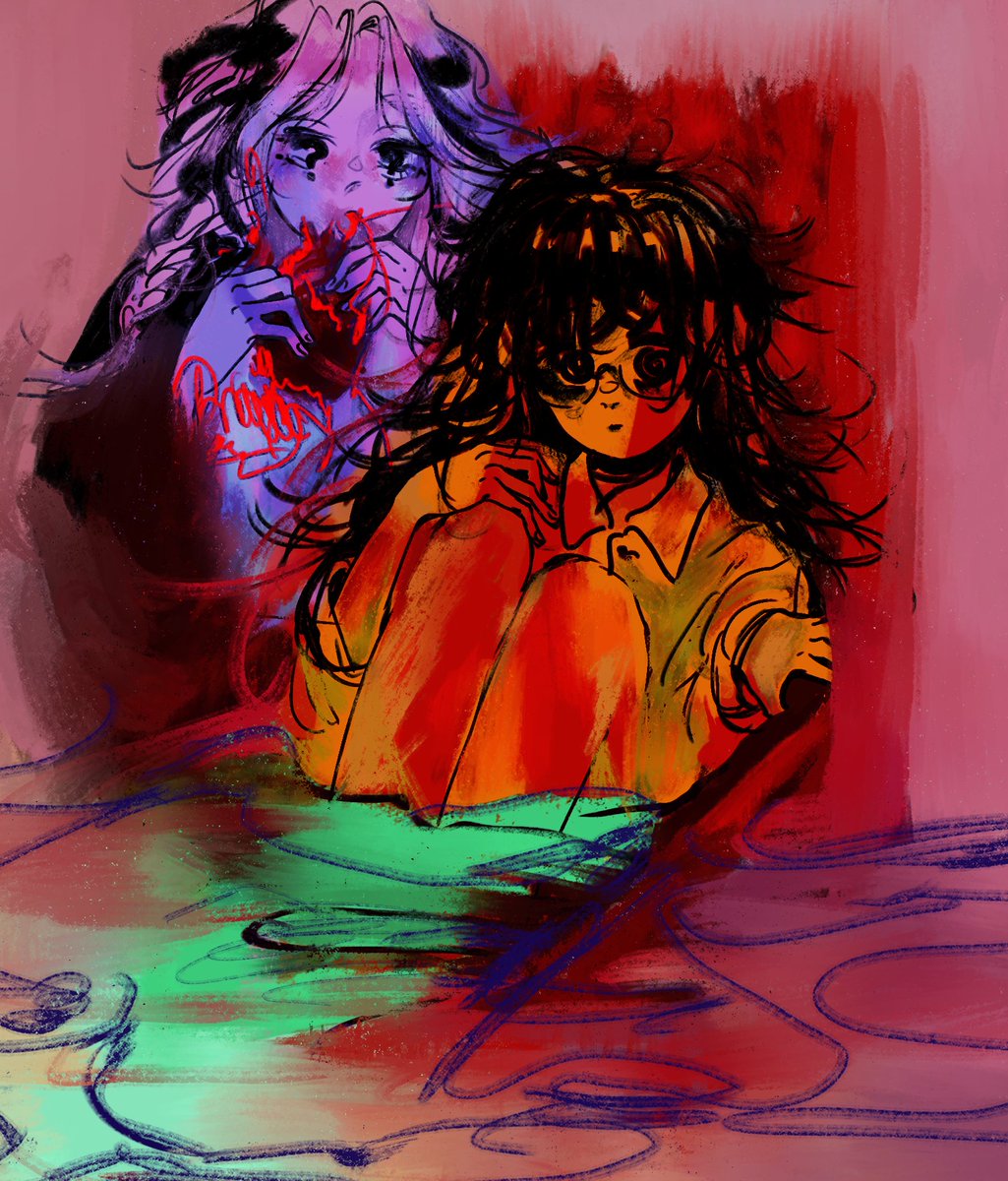 coffedya's tweet image. 'I'm absorbing you and eating you but you can't even notice that you're slowly turning into something that is more dead than a corpse'
🫀
#art #oc