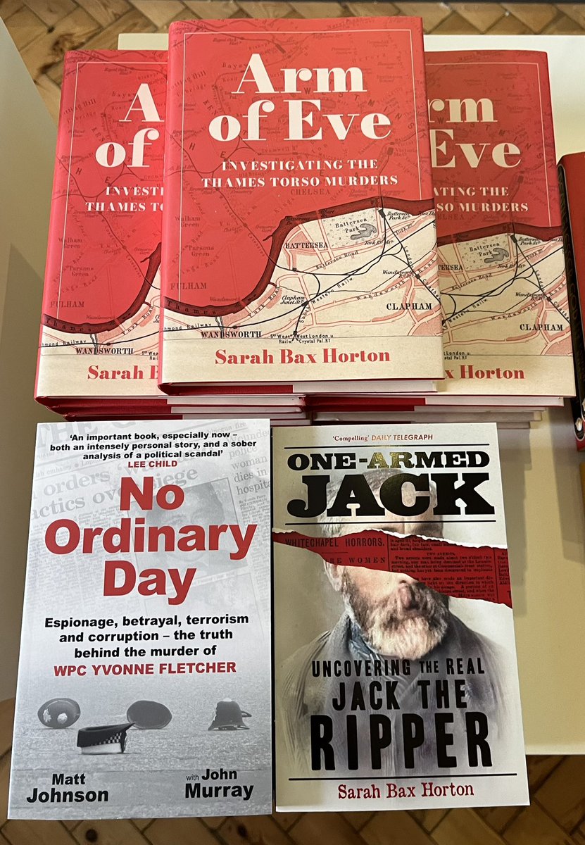 Sarah Bax Horton (@horton_bax) on Twitter photo My books are in good company at Aberystwyth Museum where there’s a <a href="/Waterstones/">Waterstones</a> pop-up <a href="/GwylCrimeFest/">GŵylCrimeCymruFestival</a> where I’m speaking on a panel with <a href="/Matt_Johnson_UK/">Matt Johnson</a> and Sarah Ward, Sunday 27 April at 1pm, Aberystwyth public library 📚 My books are in good company at Aberystwyth Museum where there’s a <a href="/Waterstones/">Waterstones</a> pop-up <a href="/GwylCrimeFest/">GŵylCrimeCymruFestival</a> where I’m speaking on a panel with <a href="/Matt_Johnson_UK/">Matt Johnson</a> and Sarah Ward, Sunday 27 April at 1pm, Aberystwyth public library 📚