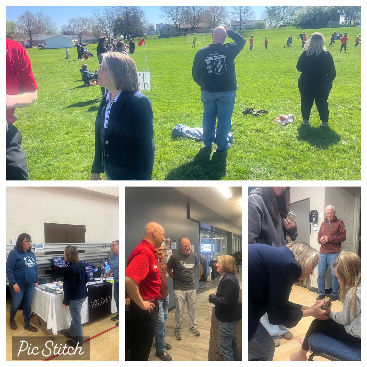 Enjoyed spending the morning in Newton at the YMCA’s Healthy Kids Day! Indoors and outdoors both kids &amp; adults were active and off “screens”!