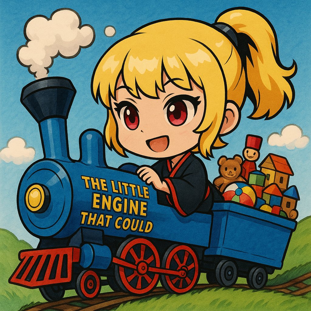 the little engine that could.
and I’m proud of it. 
congrats <a href="/atama_nft/">Atama Chibi</a> on imminent mint out!