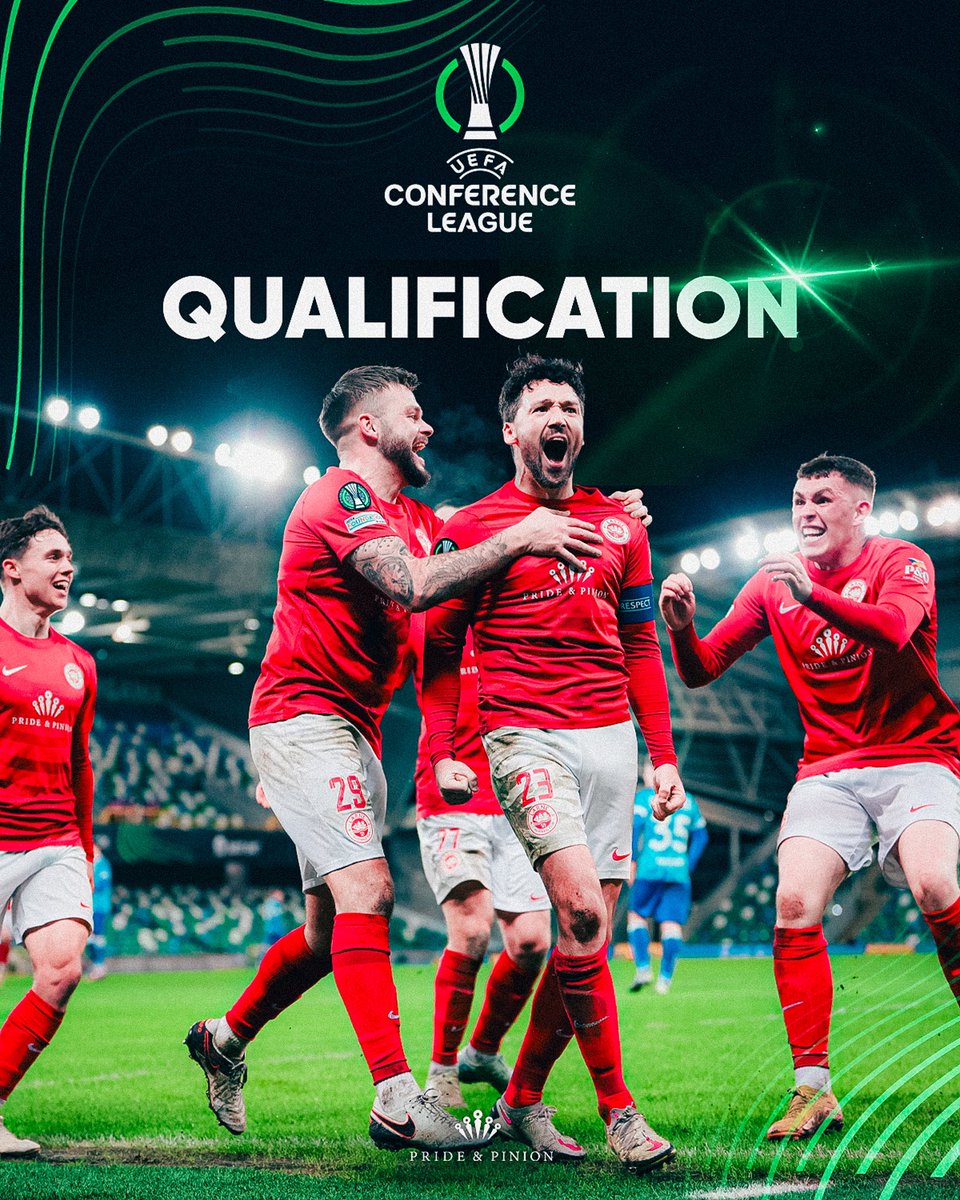 We’re back <a href="/Conf_League/">UEFA Conference League</a> 😍🌍

#WeAreLarne #ForTheTown