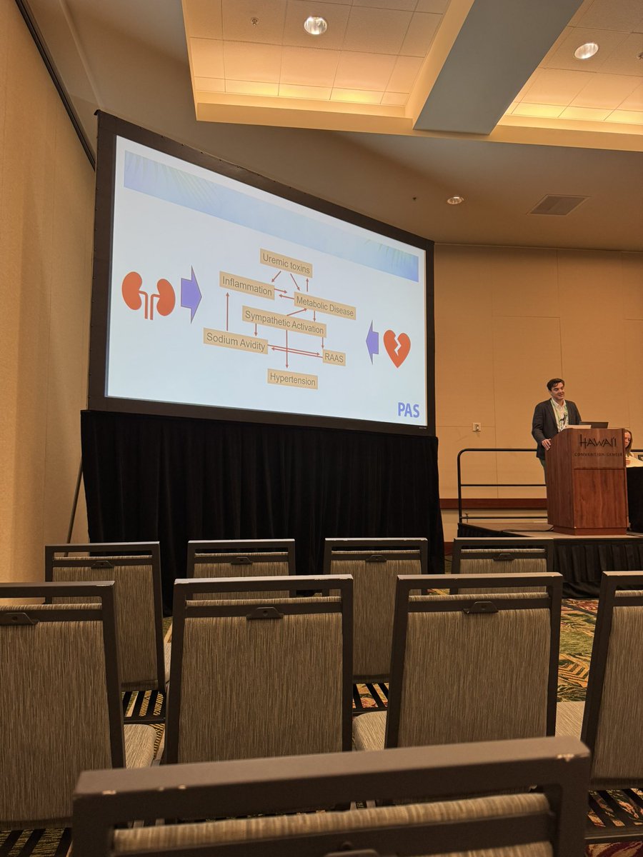 Congrats <a href="/Kidney_Kula/">Alex Kula</a> on an outstanding presentation on cardiorenal syndrome! 

As you pointed out: it’s no coincidence that most “heart failure” meds act on the kidneys! 🫀🫘