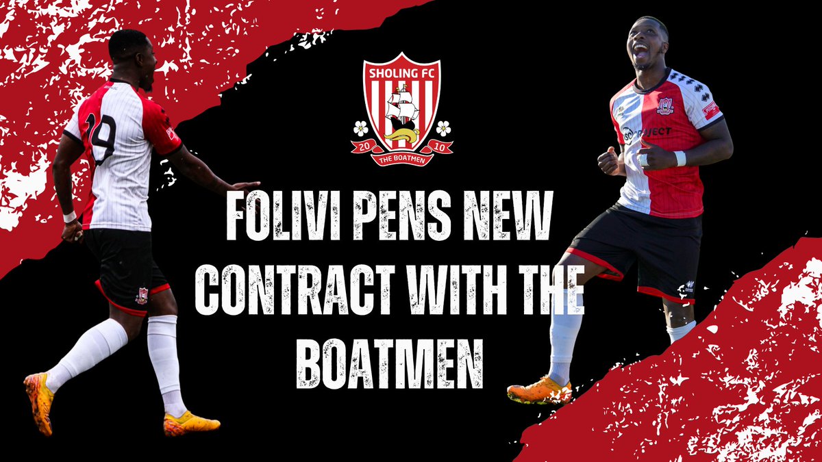 HE'S IN! Hot off the press and pen! Folivi signs a One-Year Contract with the Boatmen!

The club and <a href="/MichaelFolivi/">Michael Folivi</a> have agreed terms for a one year contract, to keep the goal scoring sensation at Sholing.

Interview to follow, but what fantastic news Sholing fans to bring our