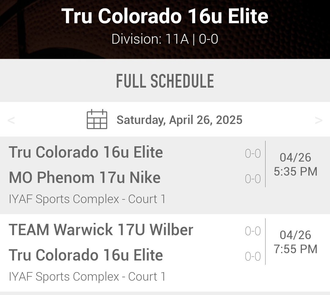 🚨🚨 COACHES IN IOWA🚨🚨

The top 16u team in Colorado, be sure to check them out!
