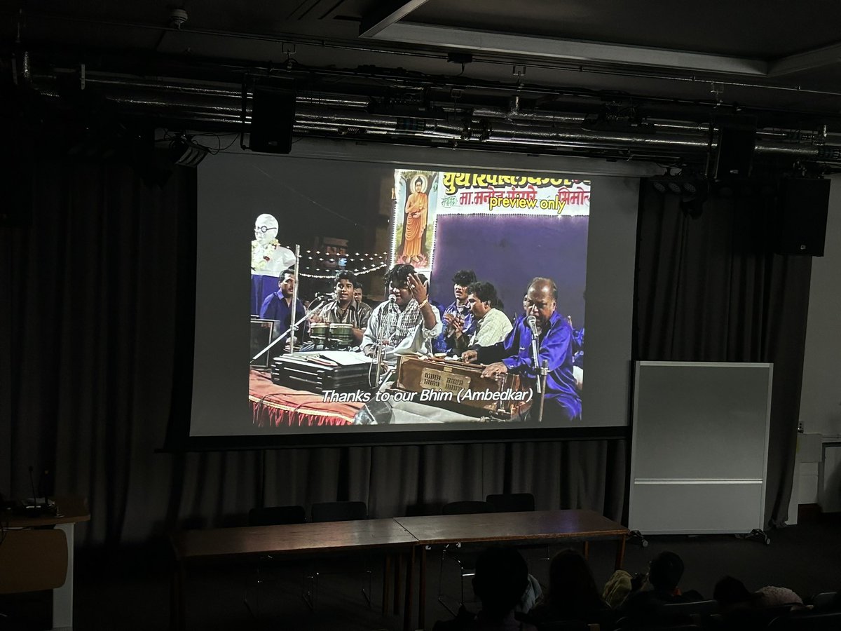 Screening of ‘JaiBhim Comrade’ in 1st Anti-Caste Film Festival.