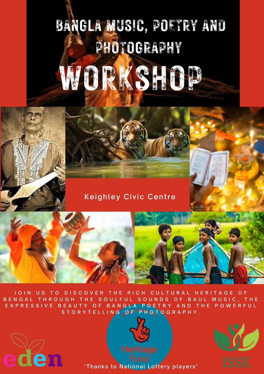 Our Bangla Festival <a href="/HeritageFundNOR/">The National Lottery Heritage Fund North</a> 

<a href="/bradfordmdc/">Bradford Council</a> #BanglaCulture