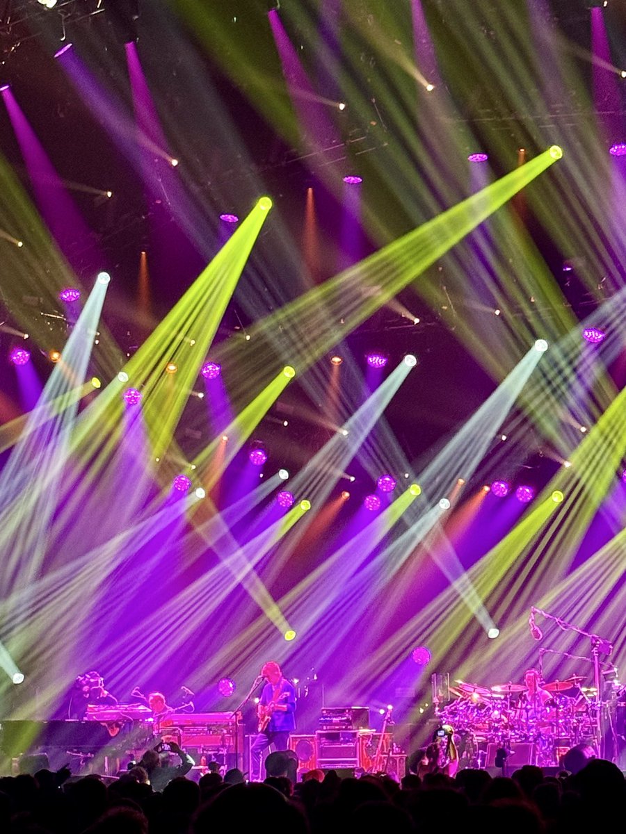 Live #Phish at Bill Graham Center earlier this week.