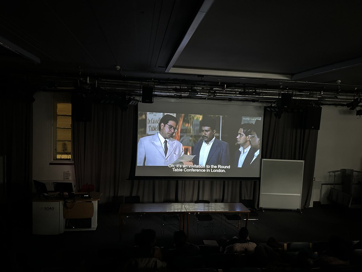 Screening of ‘Dr Babasaheb Ambedkar’ Directed by Jabbar Patel in 1st Anti-Caste Film Festival.