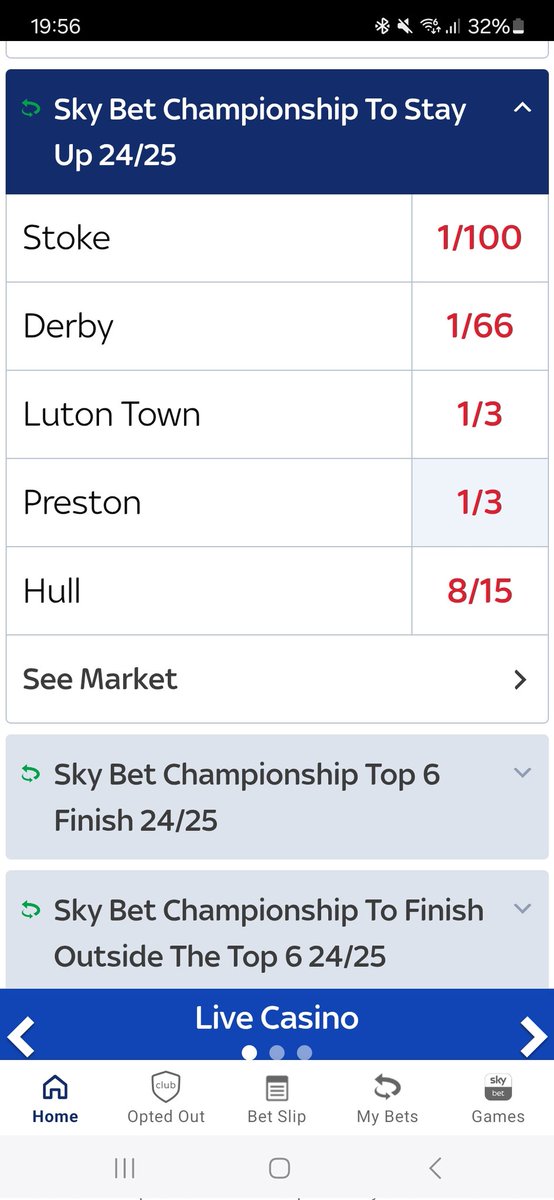 Hey #dcfcfans #dcfc Look how the odds have changed now!!! Have we done enough with those 6pts? All those below got tough looking away games! But waiting to hear the fat lady sing before celebrating the great escape!
