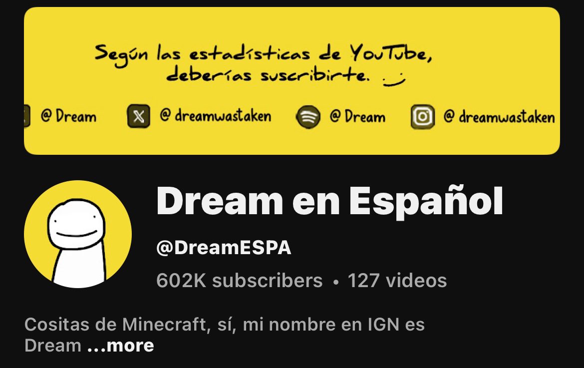 DWT_UPDATES's tweet photo. 🔔🔴| Dream changed his Youtube layouts!! 💚 https://t.co/jU2abnACvH