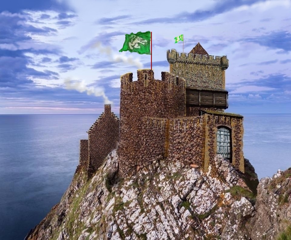 andrewsp2009's tweet photo. Fast Castle (Scotland) reconstruction mock-up suggestion from 2018. Held at times by the Home family. #FastCastle #ScottishCoastalCastles #HistoryRebuilt https://t.co/1giXny5RGe