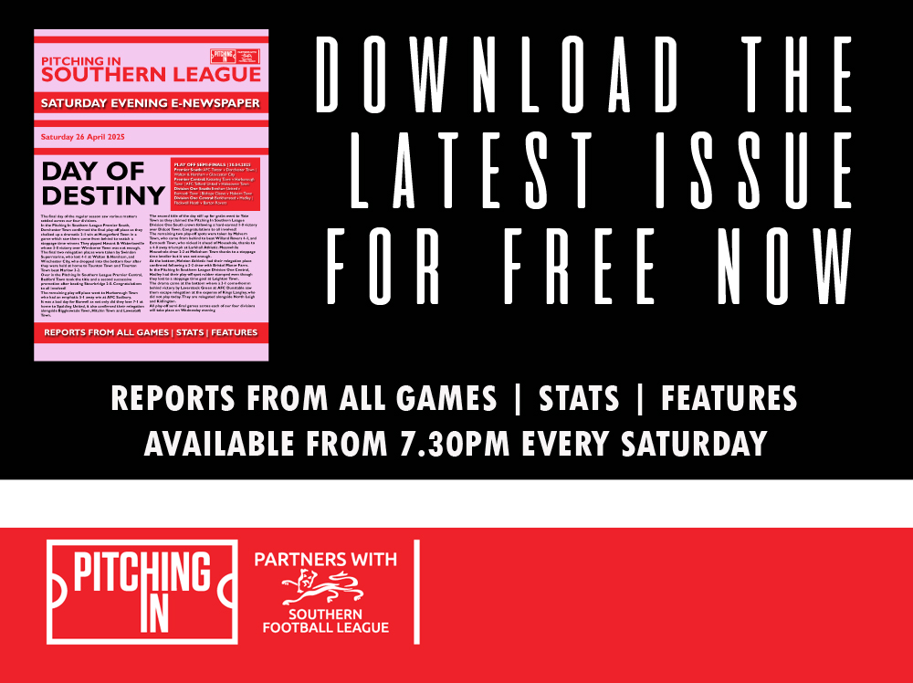 The Pitching In Southern Football League (@southernleague1) on Twitter photo ๐ฐREAD ALL ABOUT IT | The latest edition of our Saturday Evening E-newspaper is now available!
๐ฃ๏ธFeaturing reports on ALL League games, plus stats, features and news, it is essential reading: southern-football-league.co.uk/News/136702/SAโฆ
๐ดFeedback very much appreciatedโฆ
#SouthernLeague ๐ฐREAD ALL ABOUT IT | The latest edition of our Saturday Evening E-newspaper is now available!
๐ฃ๏ธFeaturing reports on ALL League games, plus stats, features and news, it is essential reading: southern-football-league.co.uk/News/136702/SAโฆ
๐ดFeedback very much appreciatedโฆ
#SouthernLeague