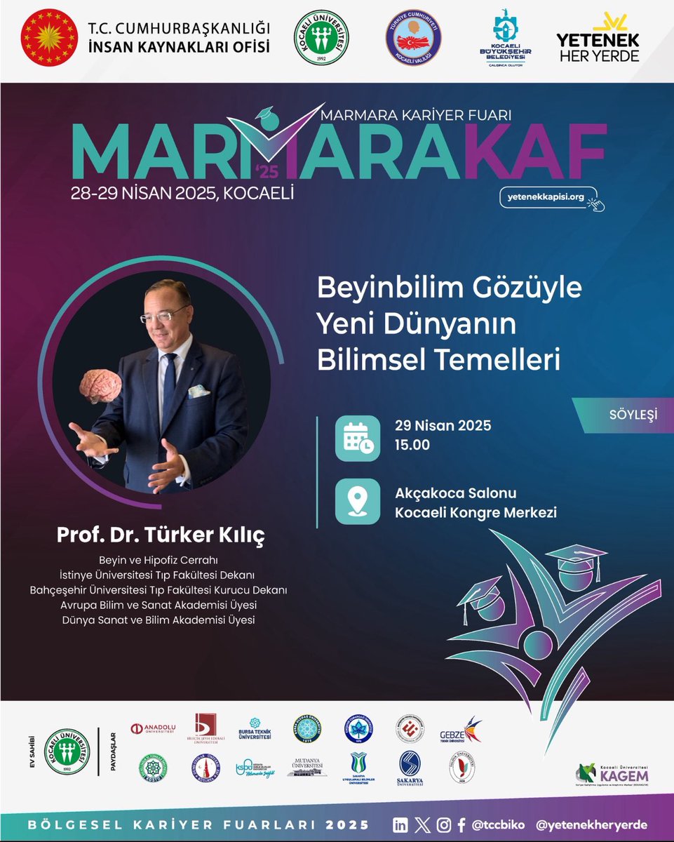 Yeni Bilim, Yeni Zihin, Yeni Dünya

29 Nisan Dalı 2025;
Kocaeli Kongre Merkezi