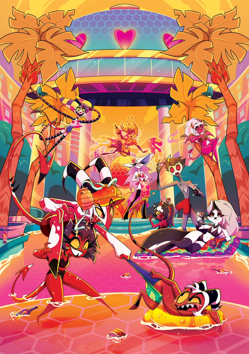 ヘルヴァボス Helluva Boss Spring 春限定 ポスター - メルカリ
