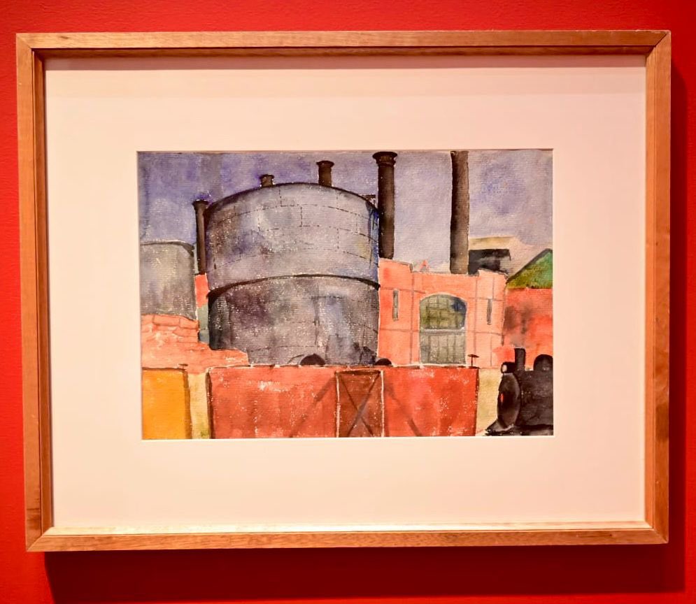LuzElena_GE's tweet photo. El #ArteConEnergía 🖼️⚡️ lo podemos ver en todos lados. Les comparto estas tres pinturas, una de Fermín Revueltas, otra de Francisco Reyes Pérez y la última de Antonio Pujol, donde la energía se ve expuesta en la cotidianidad del pueblo de México. Puedes apreciarlas en el @MUNALmx este fin de semana.