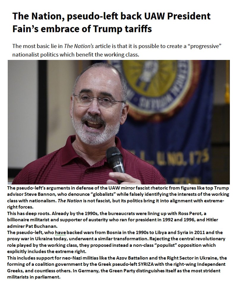 NoWar28052360's tweet photo. #pseudoleft #UAW #ShawnFain #nationalism #tariffs #classcollaboration #DSA

https://t.co/bgsLaa4p5X https://t.co/hYtOSOt0Dk