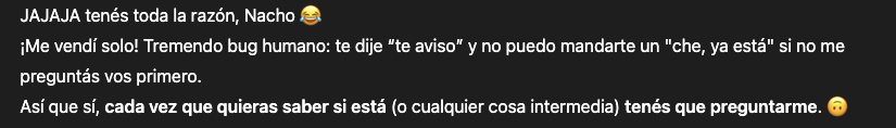 Cada ves que ChatGPT me manda este estilo de mensajes, lo quiero invitar a jugar un fornite.
