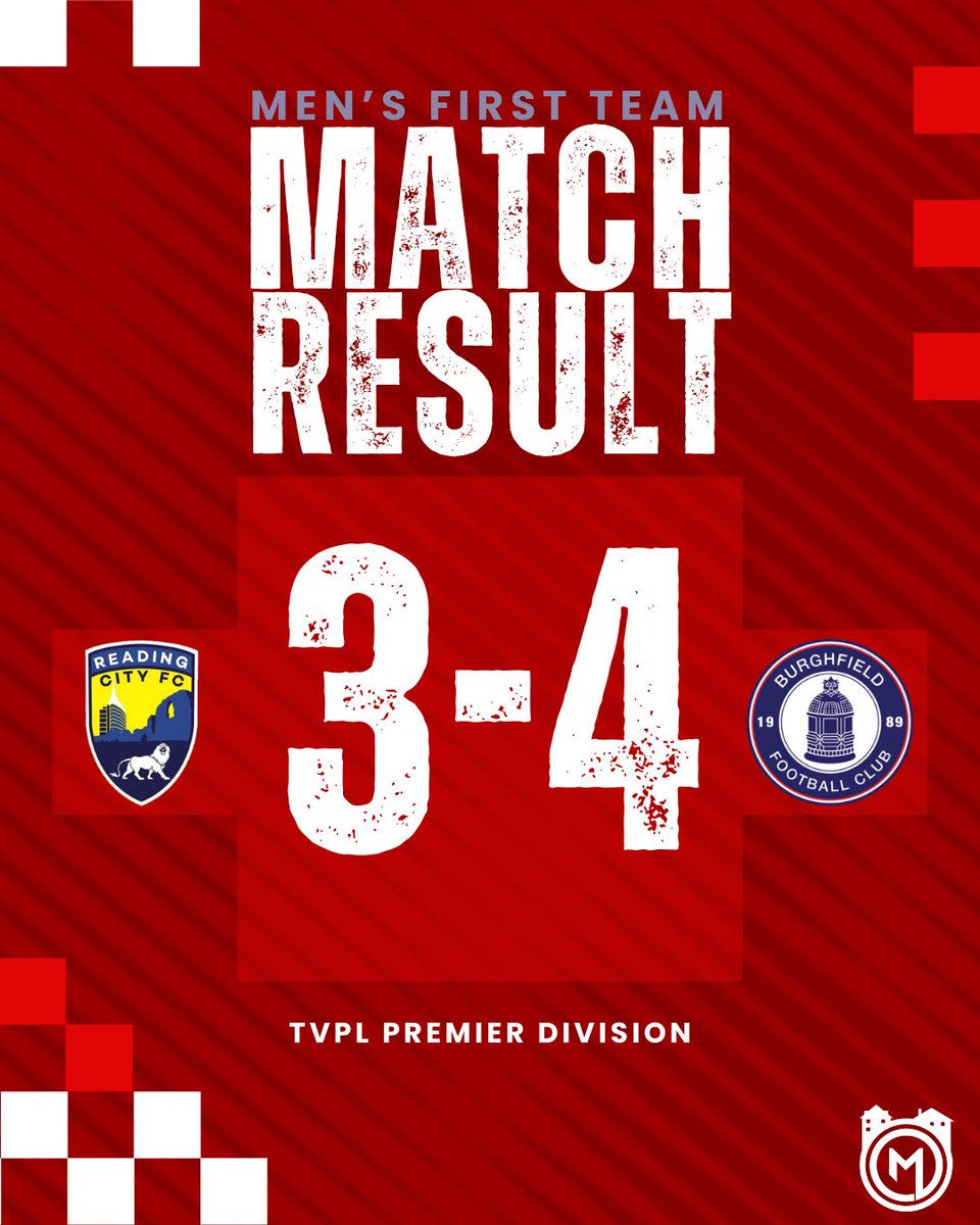 Burghfield FC (@burghfieldfc) on Twitter photo RESULT | Reading City U23 3-4 Burghfield
A good away win for the Menโs First Team.
โฝ๏ธโฝ๏ธ <a href="/Ollie_Brown7/">Ollie Brown</a>
โฝ๏ธ Harry Peters
โฝ๏ธ Harry Harper
#UpTheFielders RESULT | Reading City U23 3-4 Burghfield
A good away win for the Menโs First Team.
โฝ๏ธโฝ๏ธ <a href="/Ollie_Brown7/">Ollie Brown</a>
โฝ๏ธ Harry Peters
โฝ๏ธ Harry Harper
#UpTheFielders