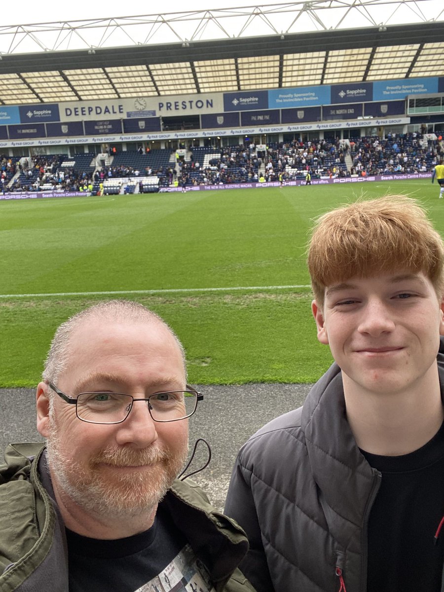1978Antsmith's tweet photo. Ground 43 of the current 92 Prem and EFL clubs completed, a visit to Deepdale to watch Preston North End vs Plymouth Argyle. Finished 2-1 to Plymouth which has dragged PNE into a relegation battle they weren’t expecting. Boos rang out at full time from the angry Preston Fans 😡 https://t.co/hZhjnzlzri
