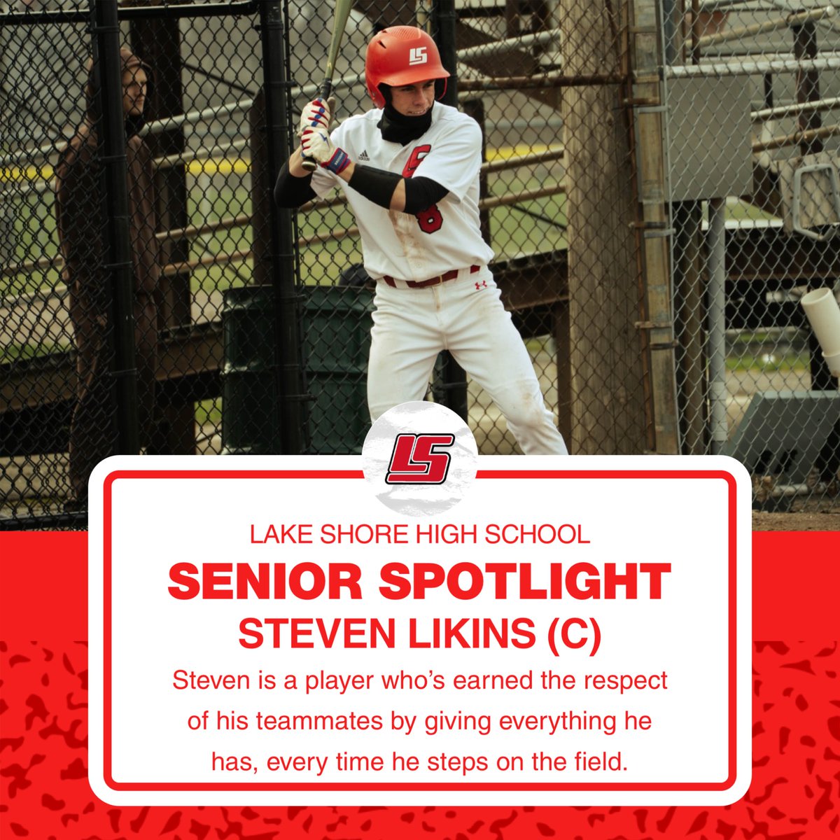 Senior Spotlight: Steven Likins

Steven has earned the respect of every teammate and coach through his relentless effort, dedication, and heart for this program.

Named captain this year, Steven has led by example both on and off the field, Proud of the leader he’s become!