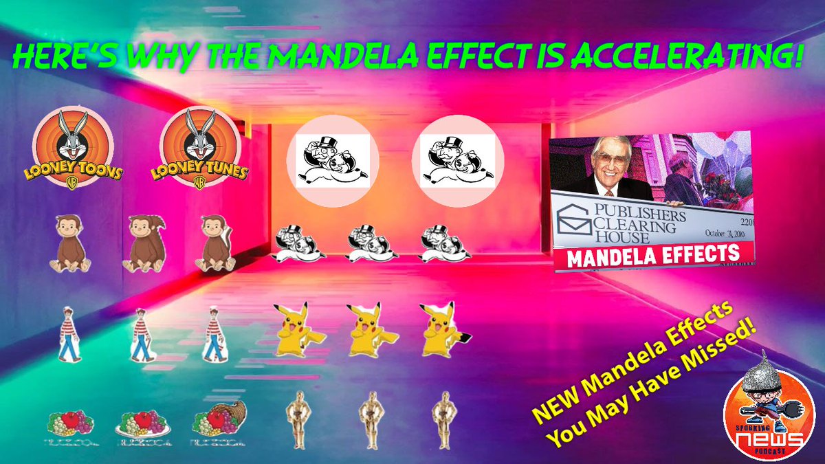 8pm EST LIVE Join Us

Here's Why The Mandela Effect Is Accelerating! 
<a href="/MrGrantGregory/">MrGrantGregory</a> <a href="/MADchismo/">MADchiavelli</a> <a href="/TinaBojan/">Tina Bojan 💙⚾️❤🐻</a> <a href="/Lodonis/">Steve Mofo'n Walton</a> <a href="/gospel_tha/">Marc With a C</a> <a href="/ScriptDoctorPhD/">Script Doctor</a> <a href="/ZaxxTube/">Zaxx</a> 

#saturdaymorning #HORI7ON #Believe 
youtube.com/live/IP7Rsj4zV… via <a href="/YouTube/">YouTube</a>