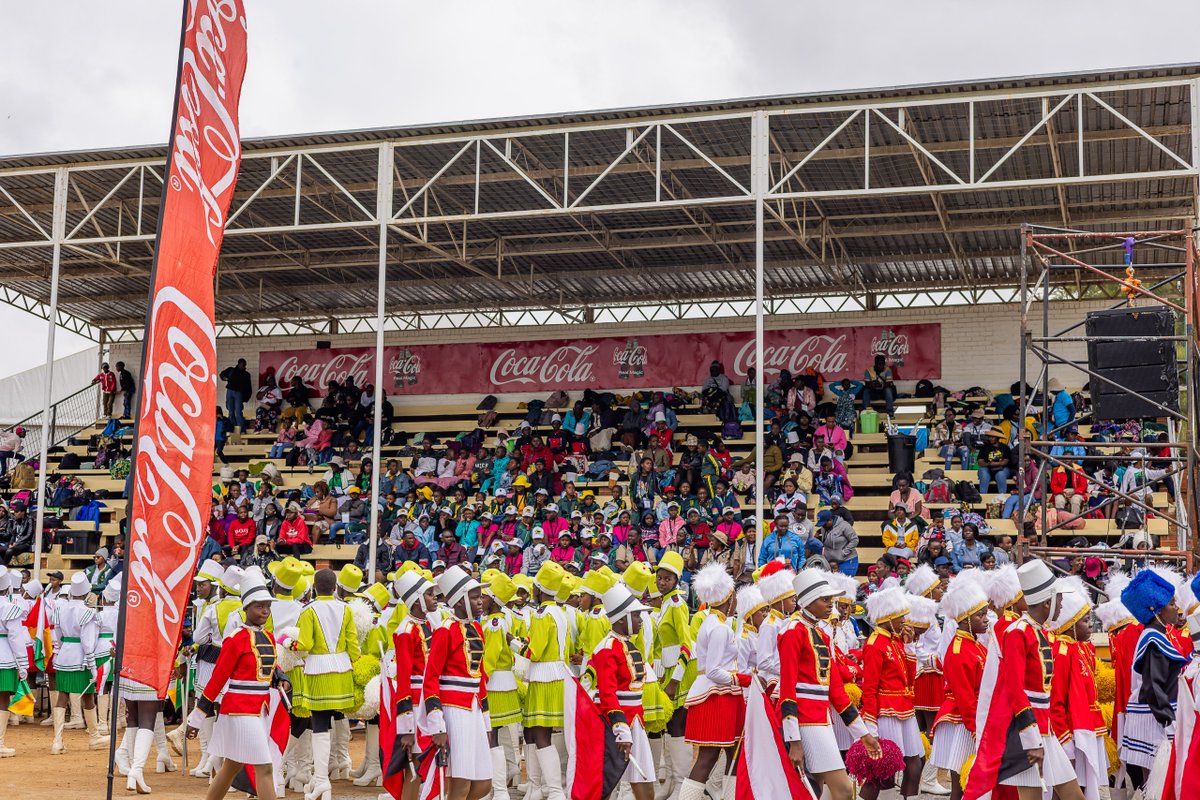 DeltaCorpZim's tweet photo. Enjoying some real magic at #ZITF2025😊
Coca-Cola Drum majorettes competitions, Zero Sugar sampling activities and 4 minute mile.
#ZITF2025 #BrighterTogether #DeltaForGood #deltainthecommunity https://t.co/t7FwcJzI6k