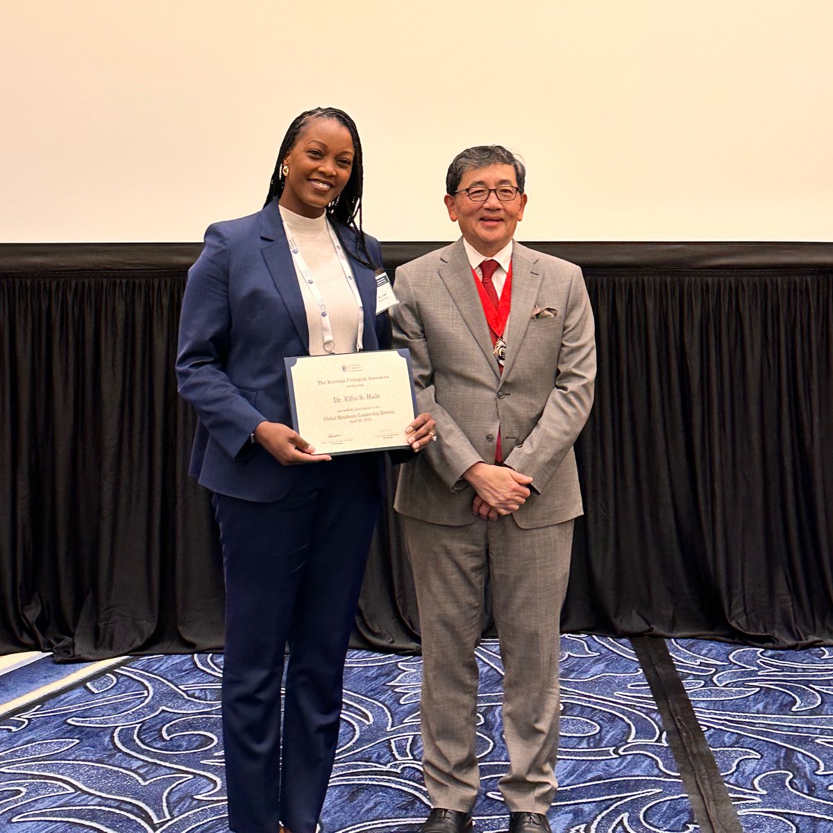 Eiftu #BlackLivesMatter (@eiftu) on Twitter photo An inspiring day at #AUA25 yesterday attending the <a href="/AmerUrological/">Amer. Urol. Assn.</a> Global Residents Leadership Retreat -- what an honor! My future colleagues + new friends are SO bright 🌟
<a href="/urogabe/">Andrew Gabrielson</a> <a href="/danielsusopalau/">Daniel Suso Palau</a> <a href="/G_FernandezMD/">Gabriel Fernández, MD</a> <a href="/KaraMichel15/">Kara Michel</a> <a href="/JulieWong25/">Julie Wong</a> <a href="/SCUColombia/">Sociedad Colombiana de Urología</a> <a href="/USANZUrology/">USANZ</a> <a href="/DGUrologie/">DGU</a> An inspiring day at #AUA25 yesterday attending the <a href="/AmerUrological/">Amer. Urol. Assn.</a> Global Residents Leadership Retreat -- what an honor! My future colleagues + new friends are SO bright 🌟
<a href="/urogabe/">Andrew Gabrielson</a> <a href="/danielsusopalau/">Daniel Suso Palau</a> <a href="/G_FernandezMD/">Gabriel Fernández, MD</a> <a href="/KaraMichel15/">Kara Michel</a> <a href="/JulieWong25/">Julie Wong</a> <a href="/SCUColombia/">Sociedad Colombiana de Urología</a> <a href="/USANZUrology/">USANZ</a> <a href="/DGUrologie/">DGU</a>