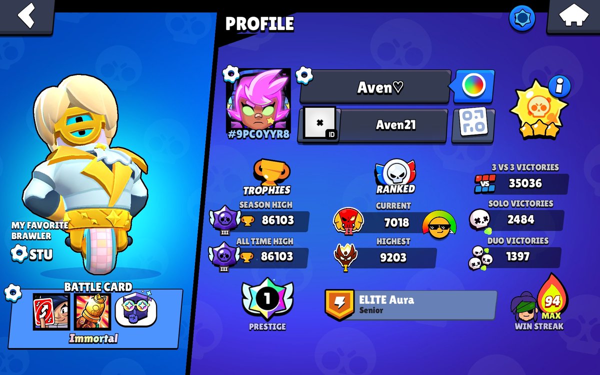 AvenBs's tweet photo. 35k 3v3 Wins😶‍🌫️ https://t.co/Bx0IOlMenv