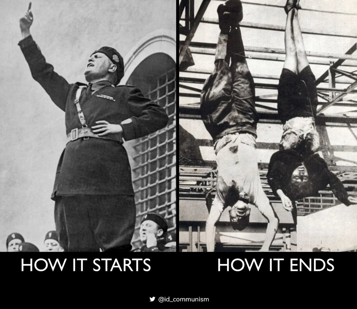 Don't forget: Good fascist is the upside-down fascist.