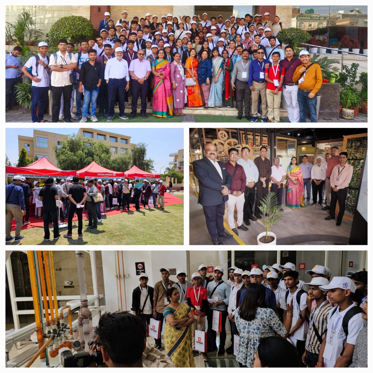 EIACP <a href="/PSCST_GoP/">Punjab State Council for Science and Technology</a> organized educational visit of 140 students 17 teachers &amp; 4 <a href="/MpcstBhopal/">MPCST Bhopal</a> officials on April 24 2025 to <a href="/ChitkaraU/">CHITKARA UNIVERSITY</a> Punjab under MP Vigyan Manthan Yatra to enable students to explore new fields in STEM education <a href="/moefcc/">MoEF&CC</a> <a href="/IndiaDST/">DSTIndia</a> <a href="/EIACPIndia/">EIACP</a> <a href="/CsPunjab/">Chief Secretary Punjab</a> <a href="/PritpalPSCST/">Pritpal Singh</a>