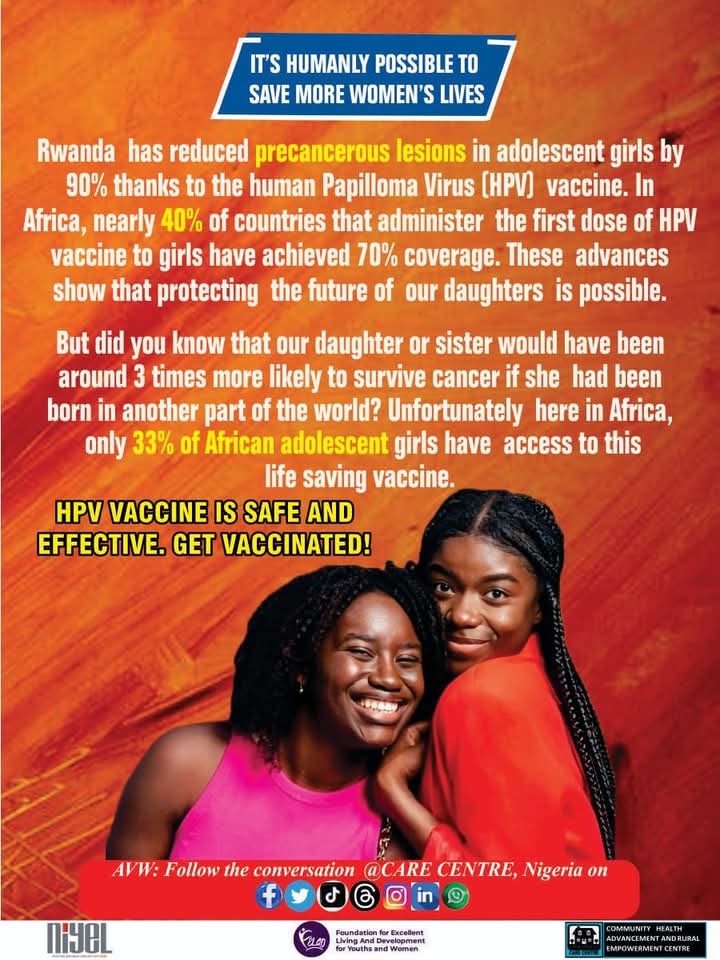 adedejiadelanke's tweet photo. African Vaccination Week (AVW) 2025: Day 3 @CARE CENTRE, Nigeria
#HumanlyPossibleAVW
#CreateChange
#VaccinesWork
#InspireChange #NiyelCampaigns https://t.co/9CLI6KN1gT