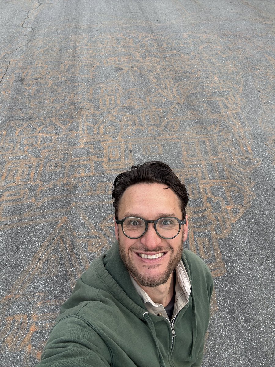This was me 4 years ago, mid-pandemic, painting a mural on the Slow Sanchez. Now the mural is super faded so we’re repainting it this weekend with a great group of volunteers!