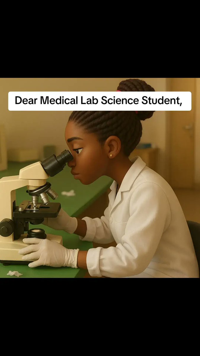 giftnwodo5's tweet image. Dear Medical Lab Science Student,

Some courses will stretch you; Histopath, Biochem, Instrumentation, etc.

 Don’t panic. Ask questions and  Consult your seniors.

 Your success is hidden in your willingness to seek help.

#DearMedicalLabScienceStudent 
#AskForHelp
#Day23