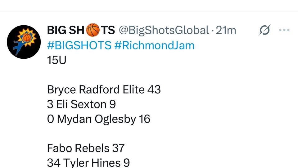 Winfield Generals Basketball (@winfieldmbb) on Twitter photo 2028 Pg <a href="/MydanOglesby/">Mydan oglesby</a> with a very solid morning. <a href="/BigShotsToday/">Hit The BIG SH🏀TS</a> 2028 Pg <a href="/MydanOglesby/">Mydan oglesby</a> with a very solid morning. <a href="/BigShotsToday/">Hit The BIG SH🏀TS</a>