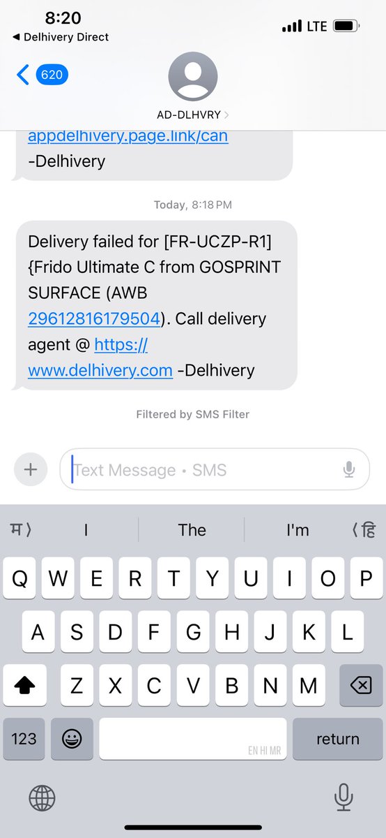 yesShashi's tweet photo. Update at 8:18 pm… @delhivery does the same thing again today! What a comedy company is this?! No delivery despite it being out and confirmed by agent. Such a BS company it is. https://t.co/v0gaFTPP3I
