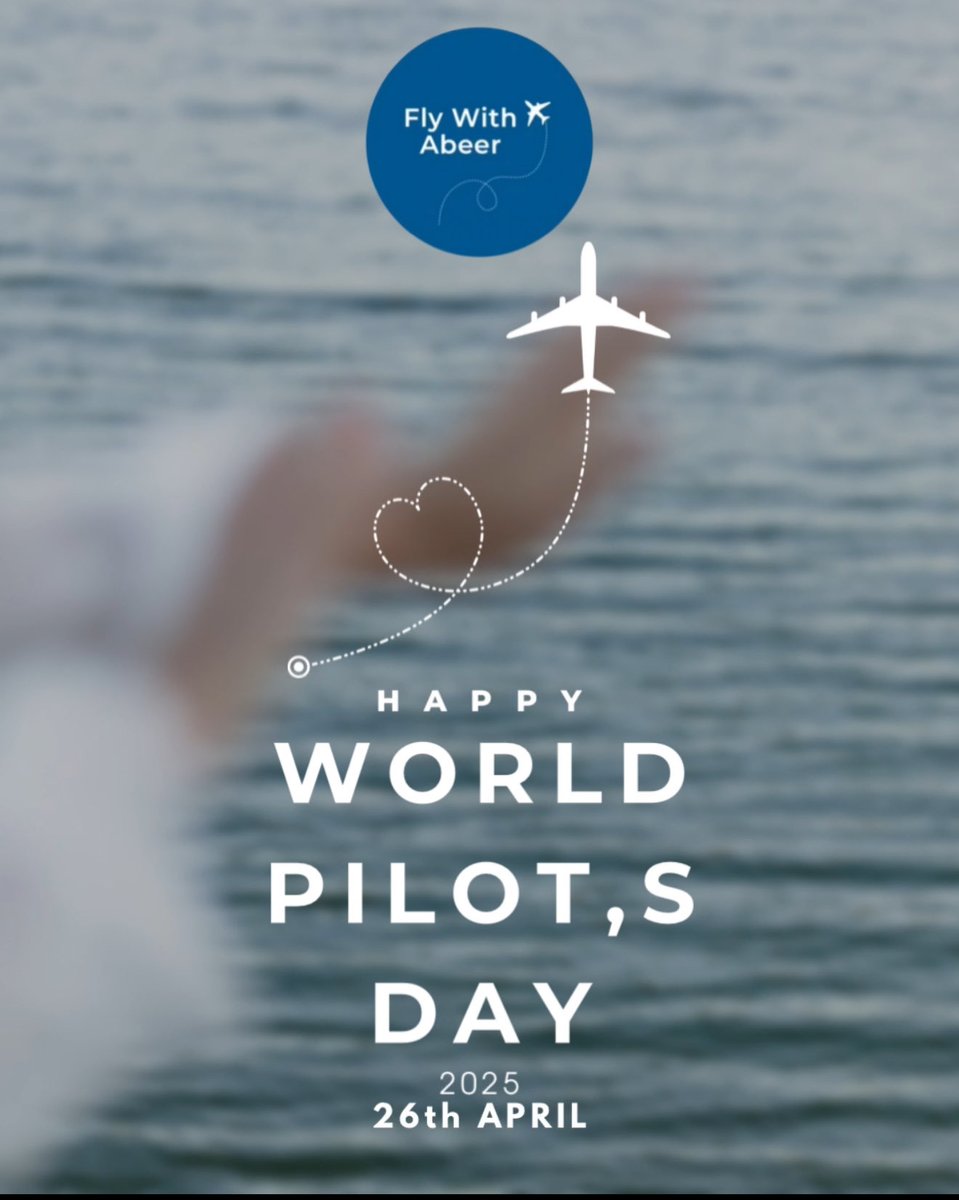 FlyWithAbeer's tweet photo. #happywprldpilotsday2025 #flywithabeer https://t.co/8OB4ymHxE9