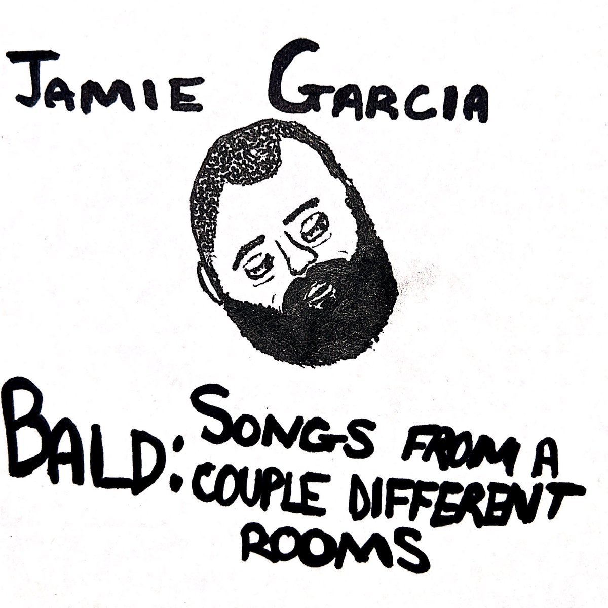 UnluckyCactus's tweet photo. I just released my new album, Bald: Songs From a Couple Different Rooms, on Bandcamp.

Coming to all major streaming platforms Friday, May 2, 2025.

Link 👇 https://t.co/qlXPJpWqDr