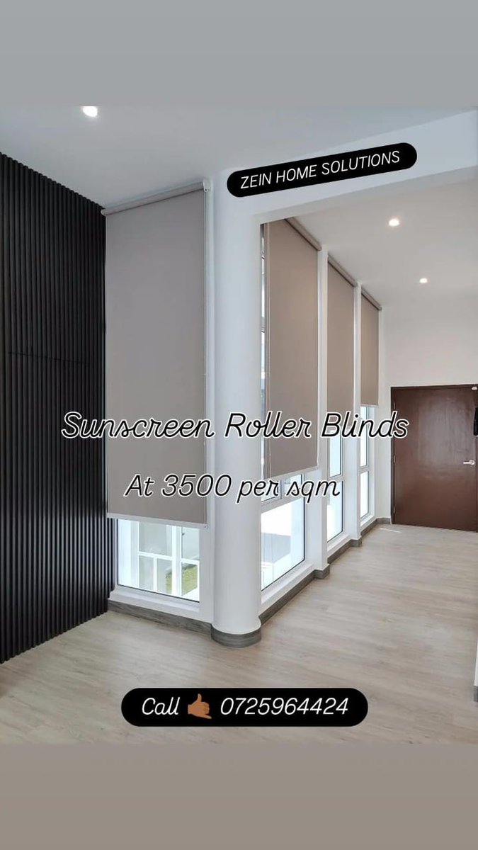 Compliment your office with Sunscreen Roller Blinds