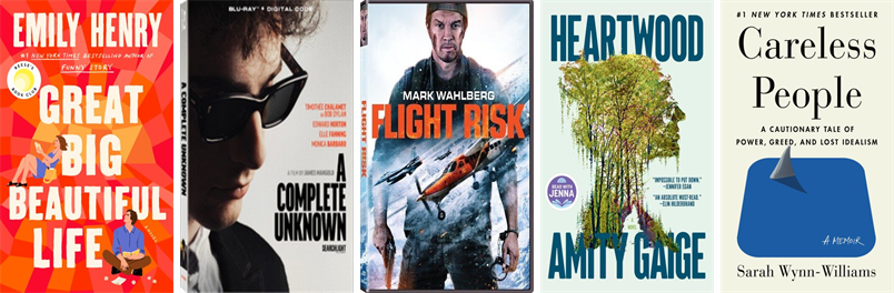 This week the Lynnfield Public Library has 125 new books, six new movies, and one new music CD. wowbrary.org/nu.aspx?p=6462…